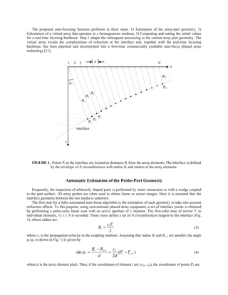 Automatic dynamic depth focusing for ndt | PDF