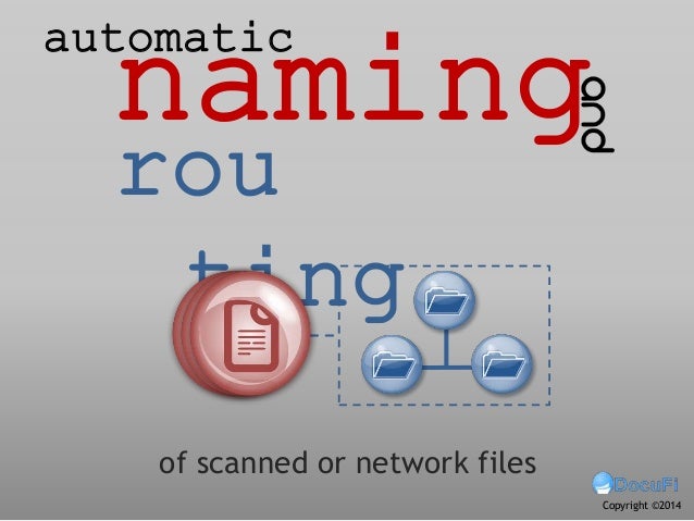 automatically name scanned documents