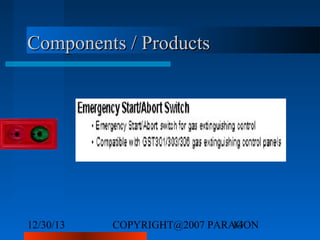 Components / Products

12/30/13

COPYRIGHT@2007 PARAGON
14

 