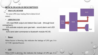 Automatic gas detection system | PPT