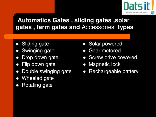 Automatic Gate Opener