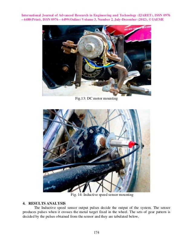 Automatic gear transmission in two wheelers using embedded system