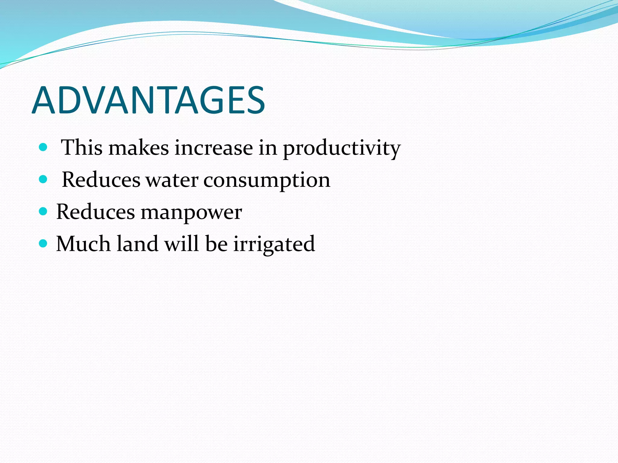 Automatic irrigation system ppt | PPTX