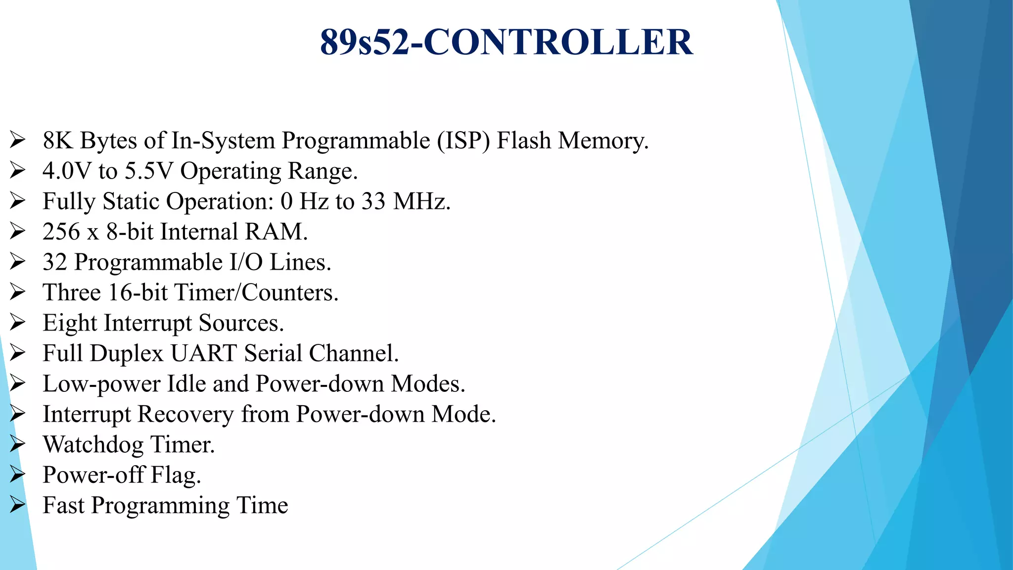 Automatic irrigation system by using 8051 | PPTX