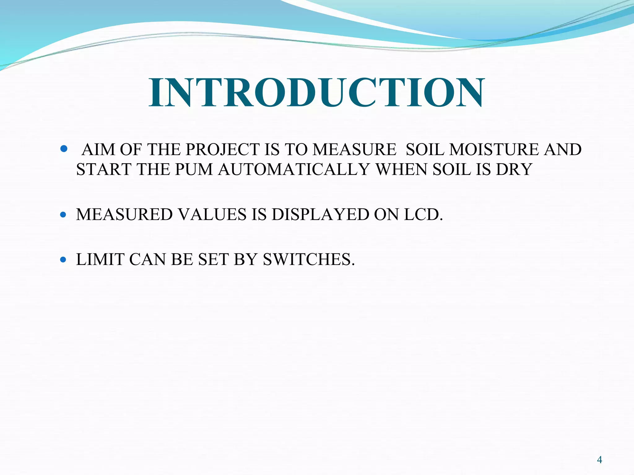 Automatic irrigation system | PPT
