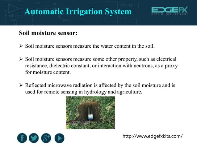 Automatic Irrigation System | PPTX