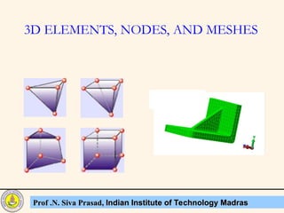 Automatic Mesh Generation Techniques in Finite Element Analysis by Prof ...