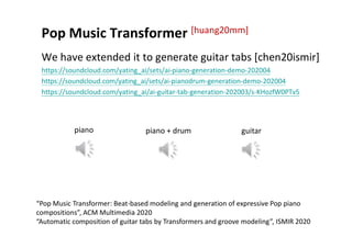 Automatic Music Composition with Transformers, Jan 2021 | PDF