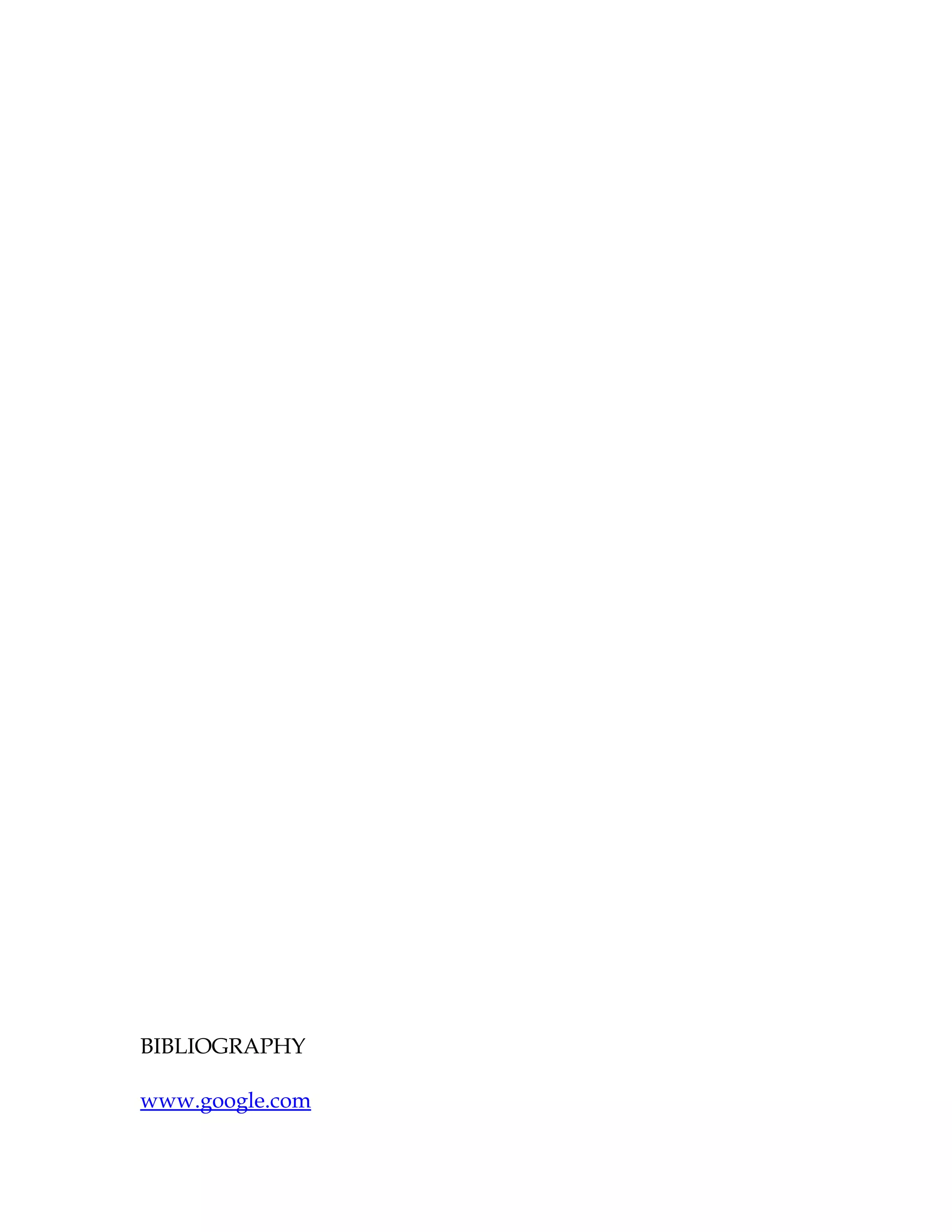 BIBLIOGRAPHY

www.google.com
 