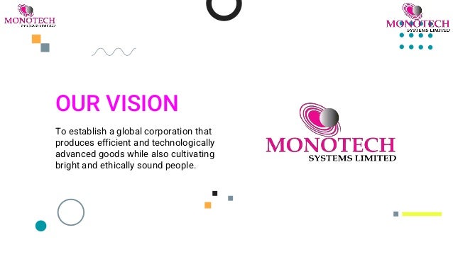 OUR VISION
To establish a global corporation that
produces efficient and technologically
advanced goods while also cultivating
bright and ethically sound people.
 