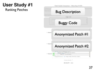 Automatic patch generation learned from human written patches