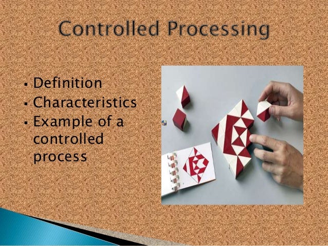 Automatic processing and how it occurs
