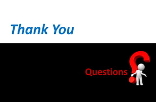 Thank You
Questions
 