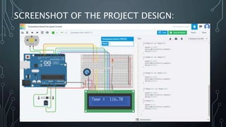 SCREENSHOT OF THE PROJECT DESIGN:
 