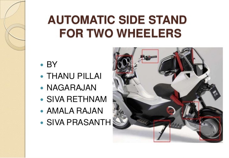 Design of side stand picture