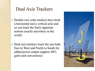 Automatic solar tracking system using interfacing ic and geared motor ...