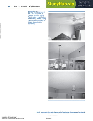 Automatic Sprinkler Systems For Residential Accupancies Handbook | PDF