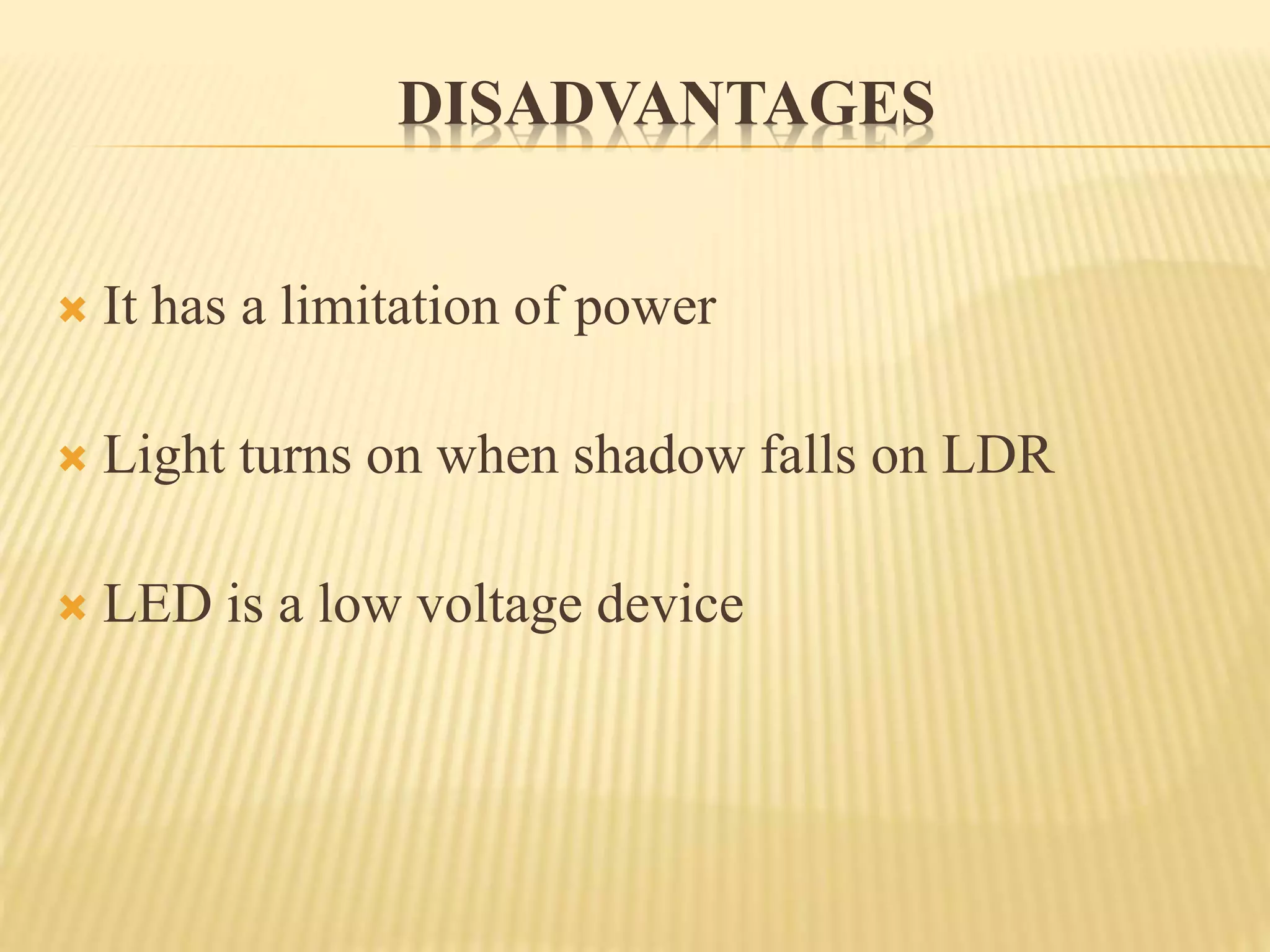 Automatic street lighting system | PPTX