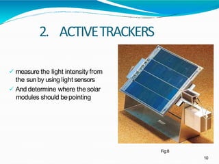 Automatic sun tracking system | PPTX