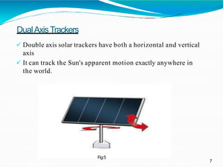 Automatic sun tracking system | PPTX