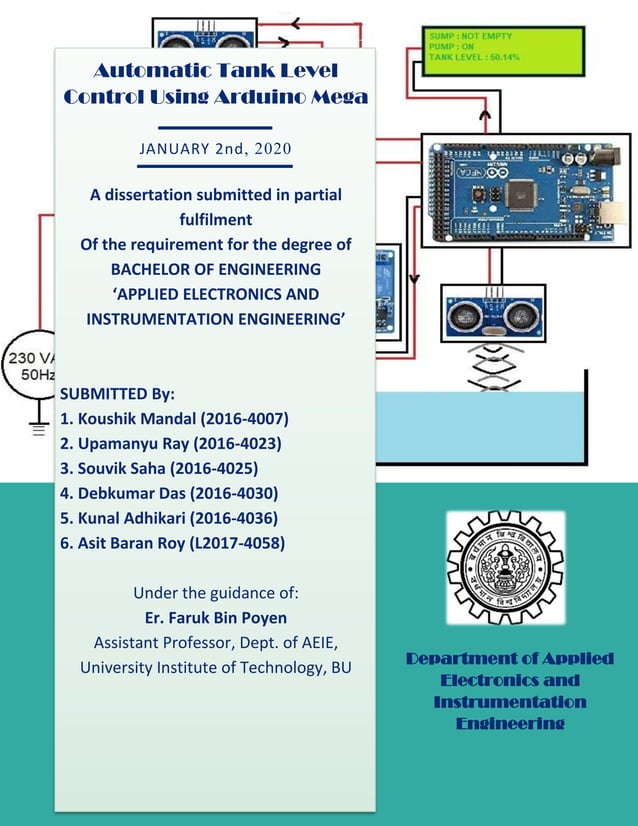 Home Automation Water Tank Level Control | PDF