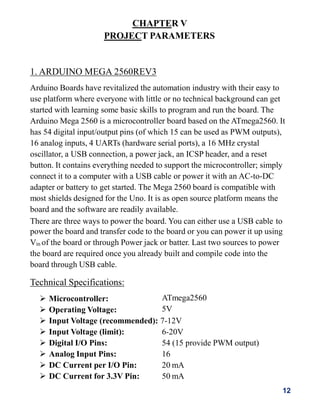 Automatic tank level control using arduino mega converted | PPTX