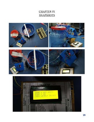 Automatic tank level control using arduino mega converted | PDF