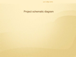 your collge name:
Project schematic diagram
 