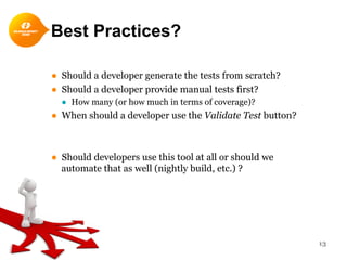 Automatic Test Case Generation | PPT