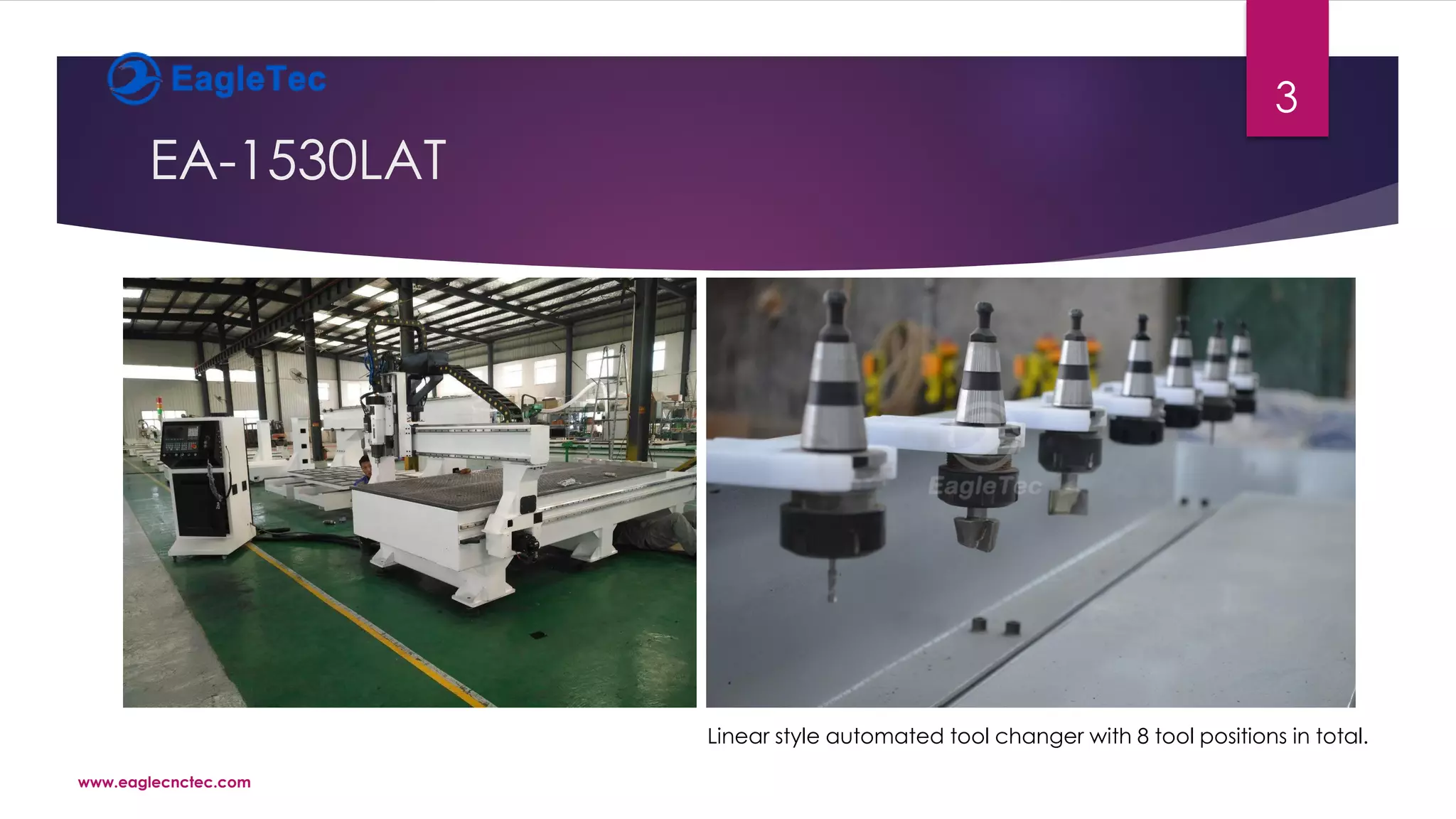 Automatic tool changer cnc router catalog PPT