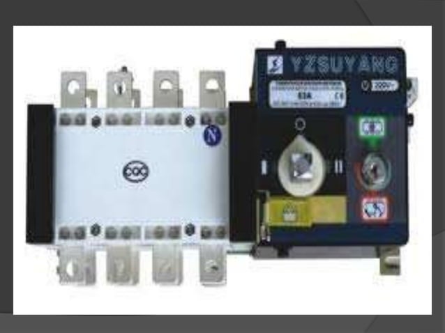 Automatic transfer switch (ats) | PPTX