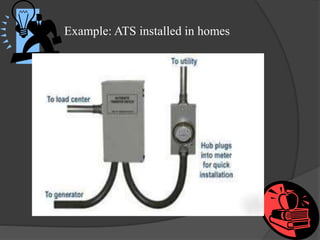 Example: ATS installed in homes

 