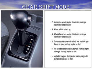 Gear-shift modeGear-shift mode
 