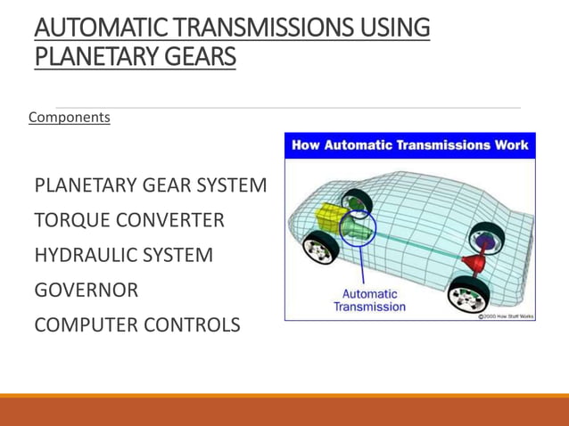 Automatic transmission | PPT