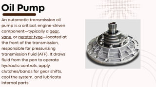 AUTOMATIC TRANSMISSION PRESENTATIONS 2026 | PDF