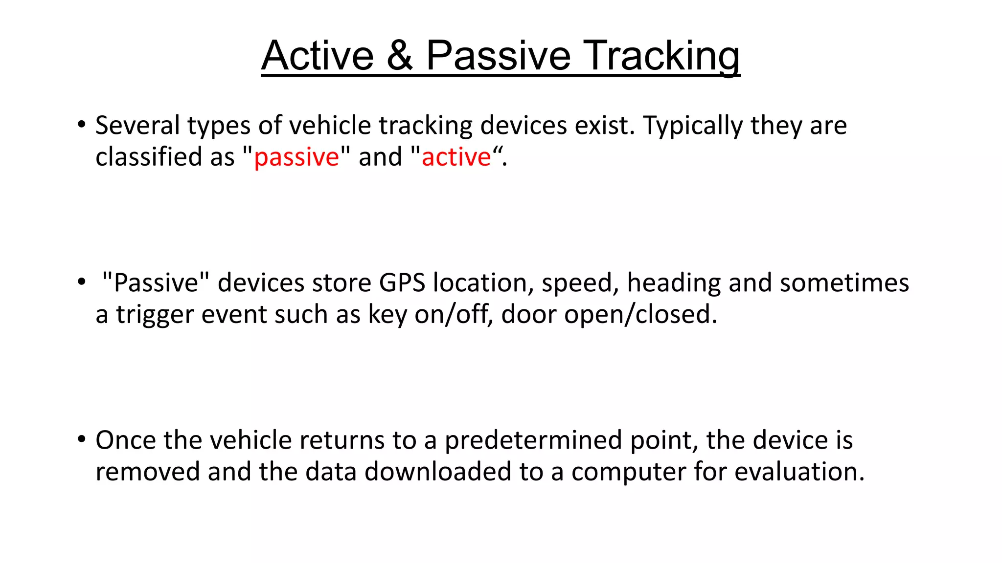 Automatic vehicle location | PPTX