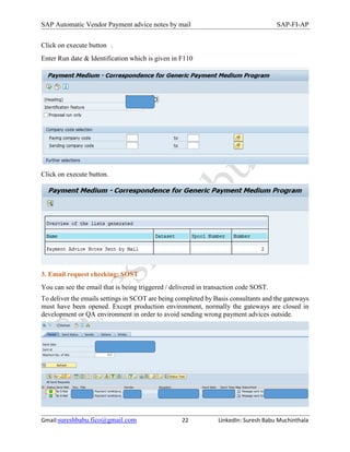 Automatic vendor payment advice notes by mail | PDF