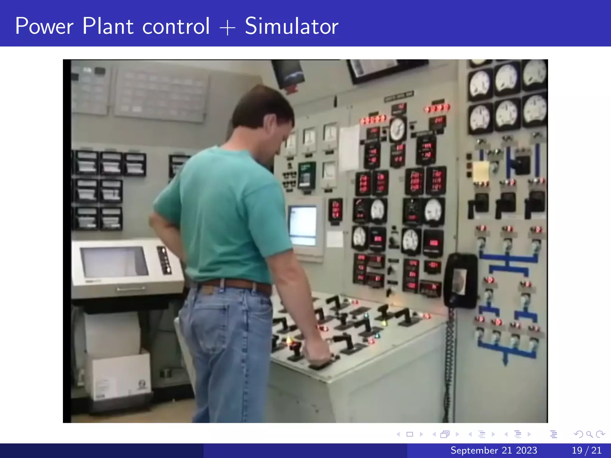 Power Plant control + Simulator
Figure: September 21 2023 19 / 21
 
