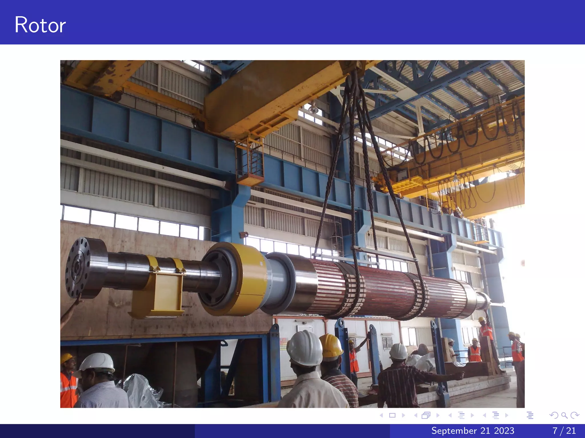 Rotor
September 21 2023 7 / 21
 