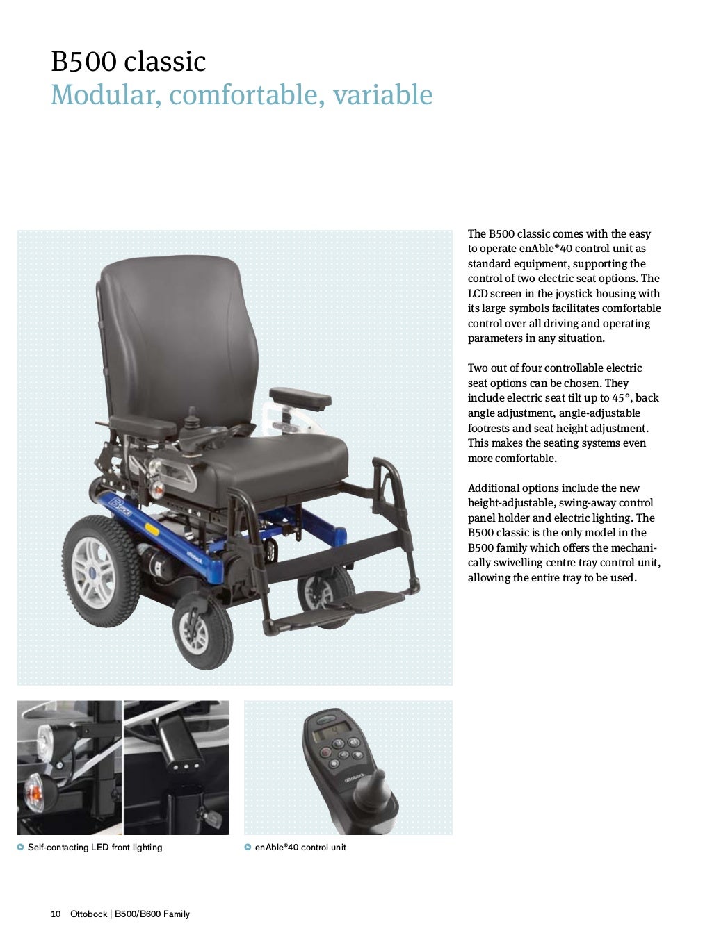 Automatic Wheelchair Electric Wheelchair Power Chair Ottobock I 