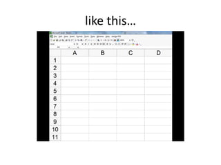 Automating data entry in excel | PPTX