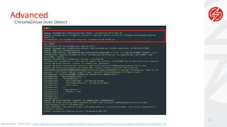 @wswebcreation
Advanced
47
ChromeDriver Auto Detect
More info: https://github.com/appium/appium/blob/master/docs/en/writin...
