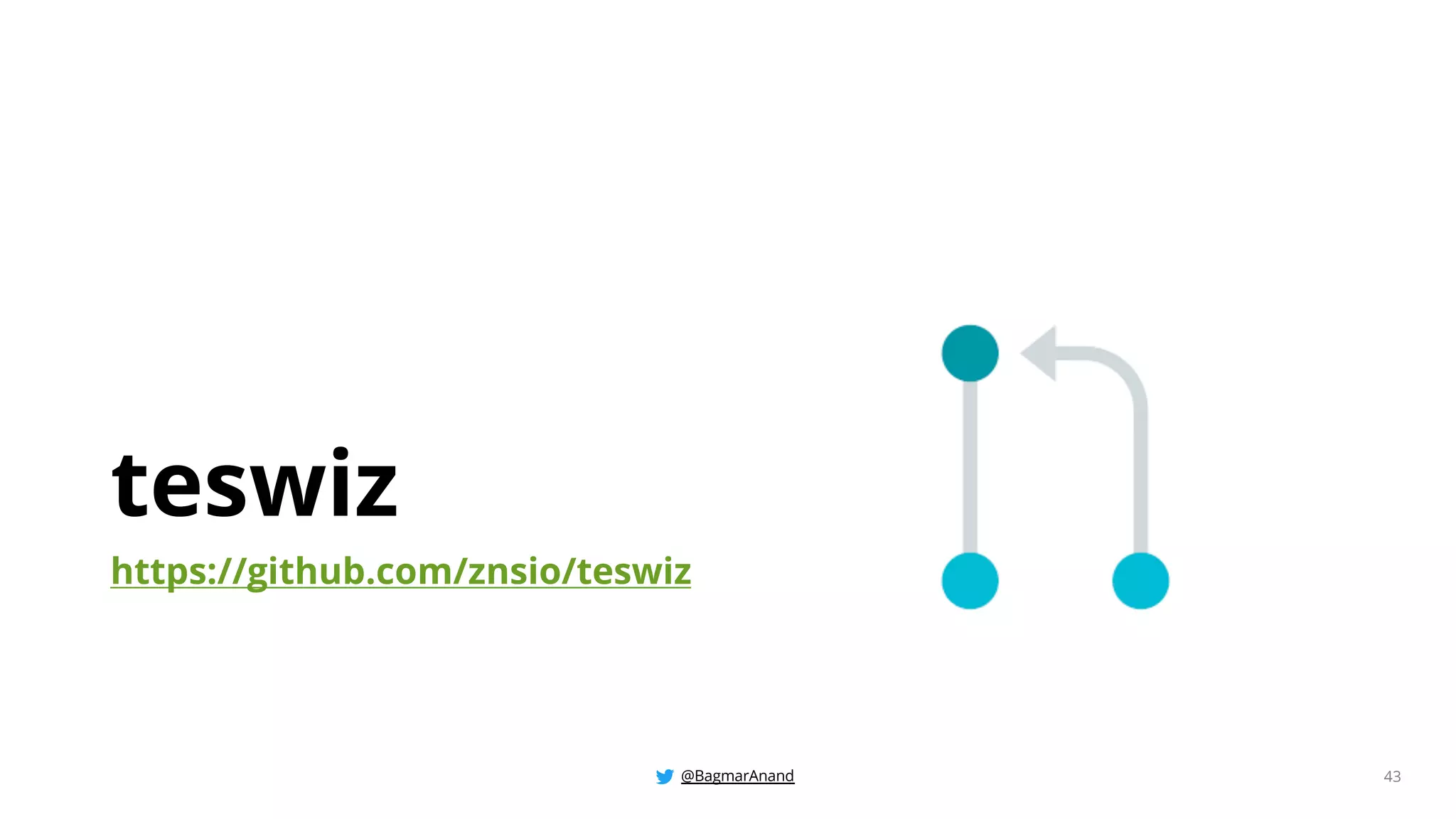 @BagmarAnand 43
teswiz
https://github.com/znsio/teswiz
 