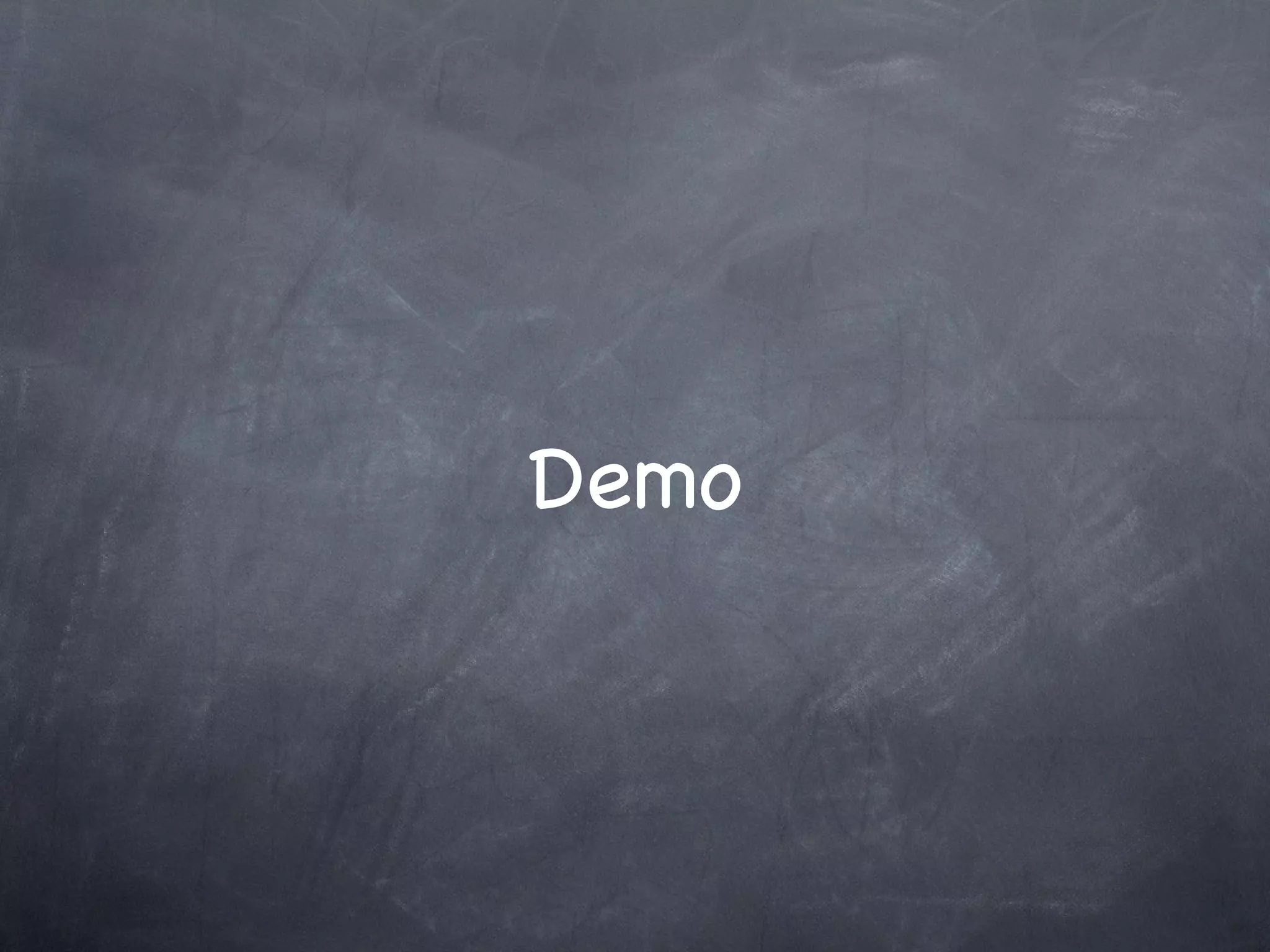 Demo 