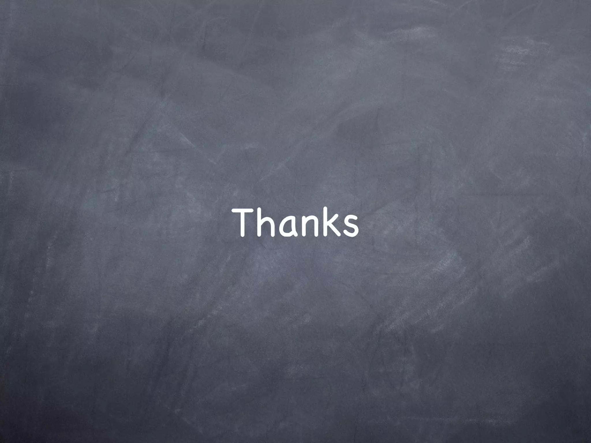 Thanks 