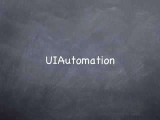 UIAutomation 