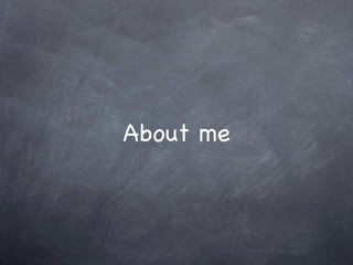 About me 