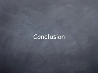 Conclusion 