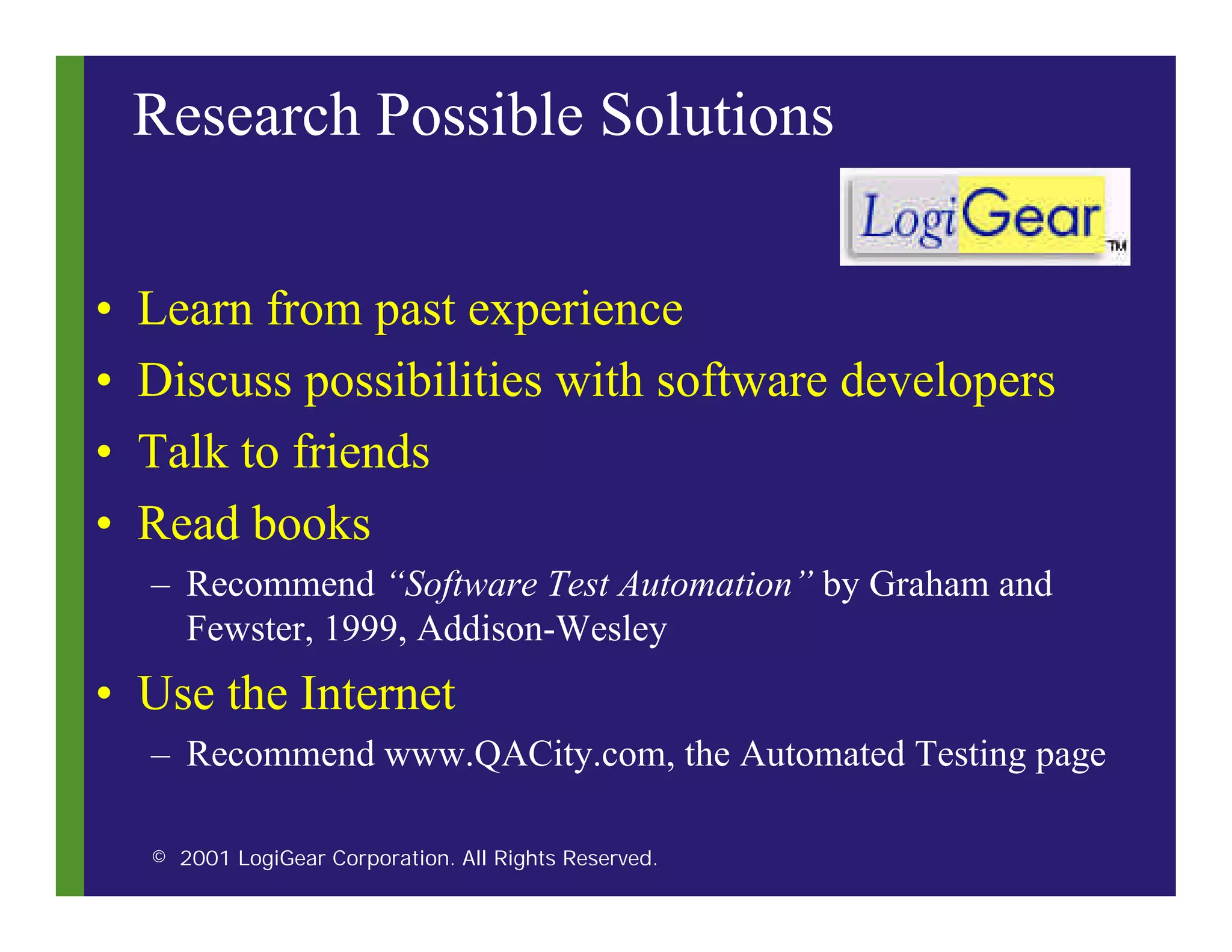 Automation Framework