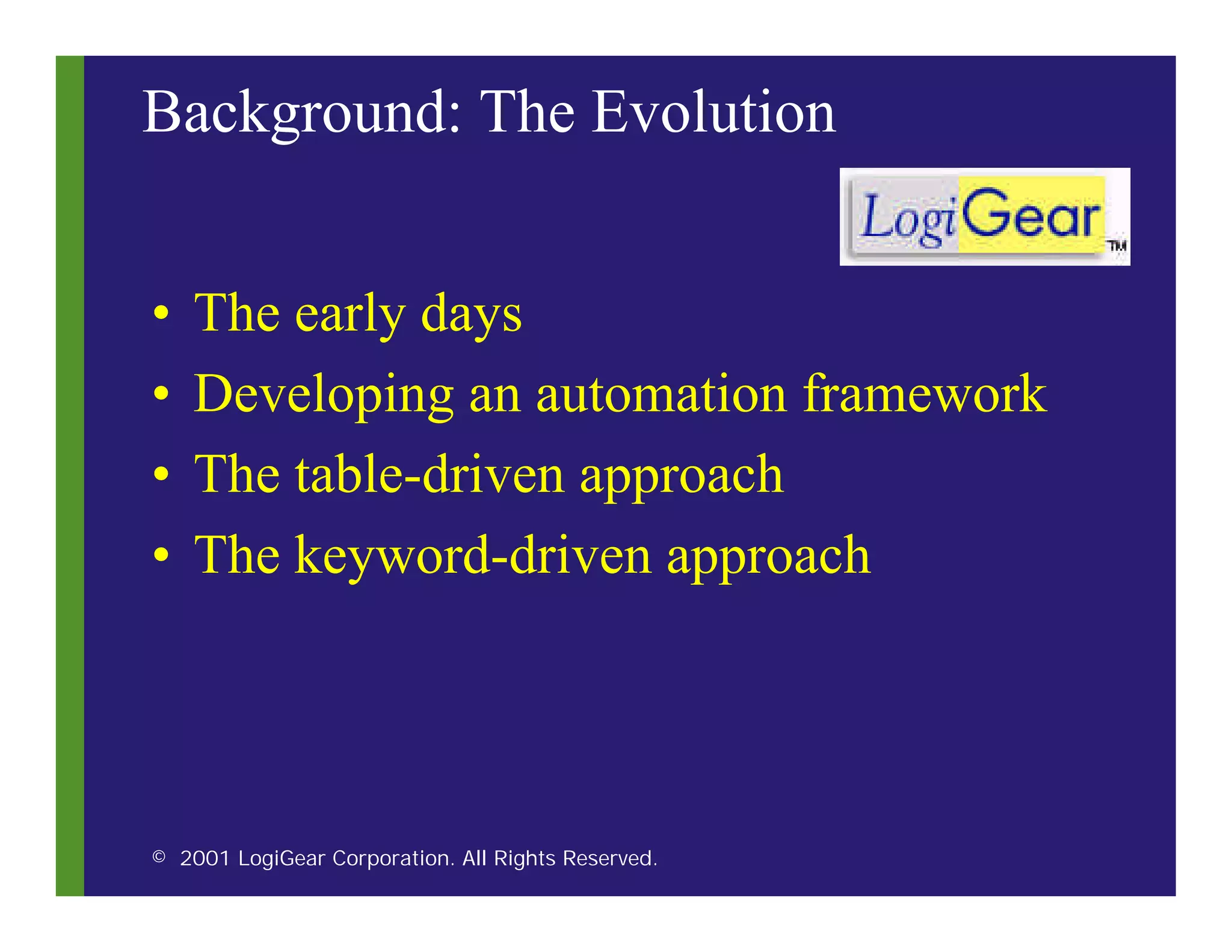 Automation Framework
